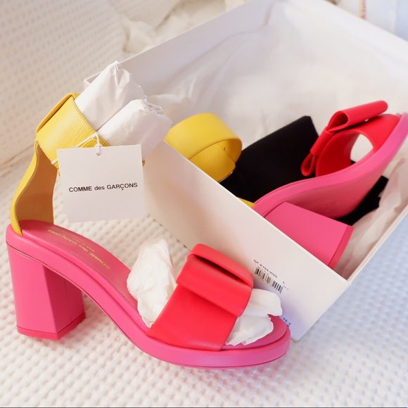 Comme des Garcons Shoes - COMME DES GARÇON GA BOW HEELED SANDAL BRAND NEW ✨ READY TO WEAR SS2020